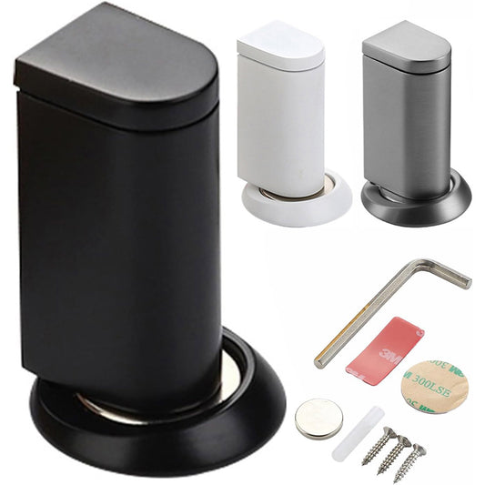 Magnetic Door Stopper Floor Mount with Adjustable Height