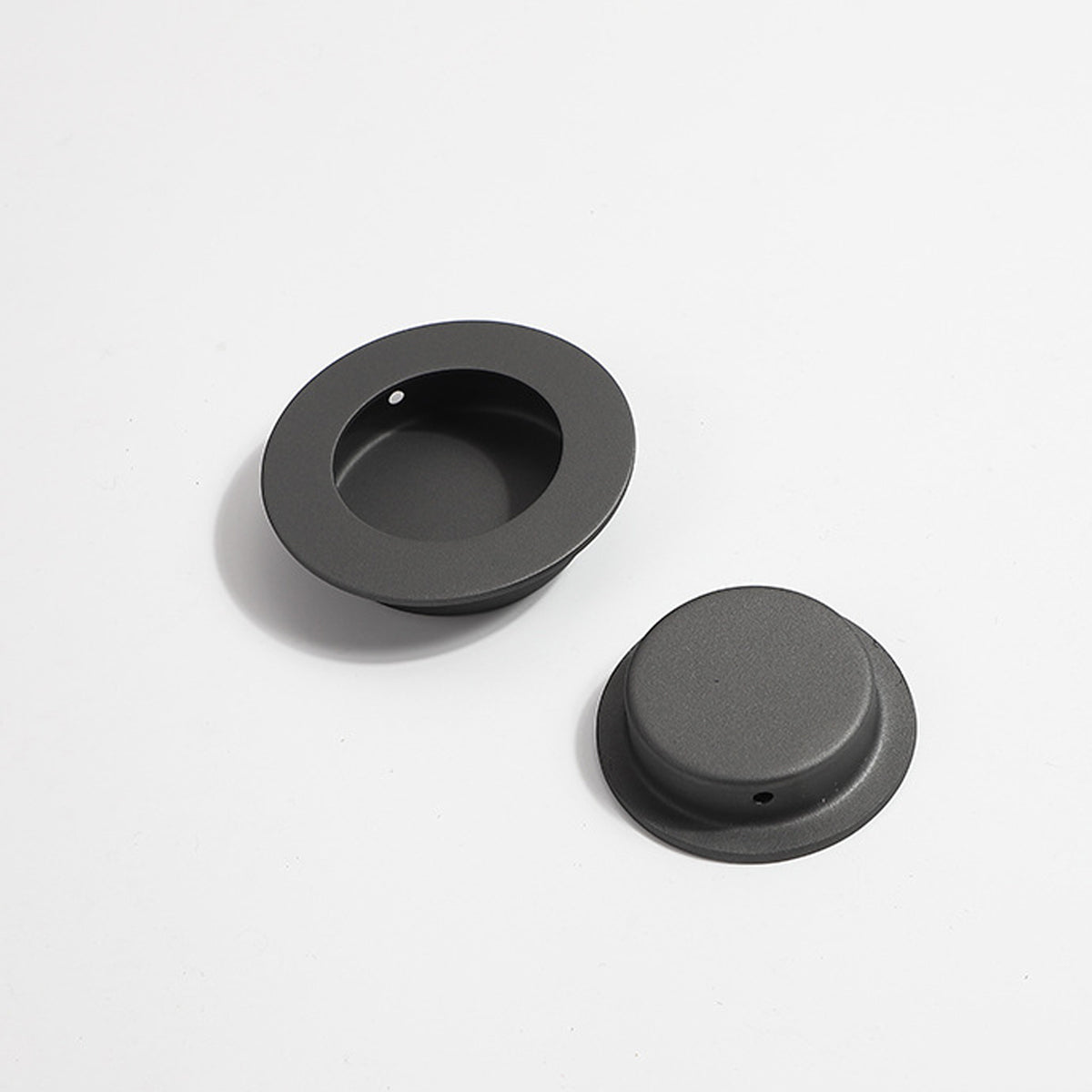 Round Recessed Pull Handle in 304 Stainless