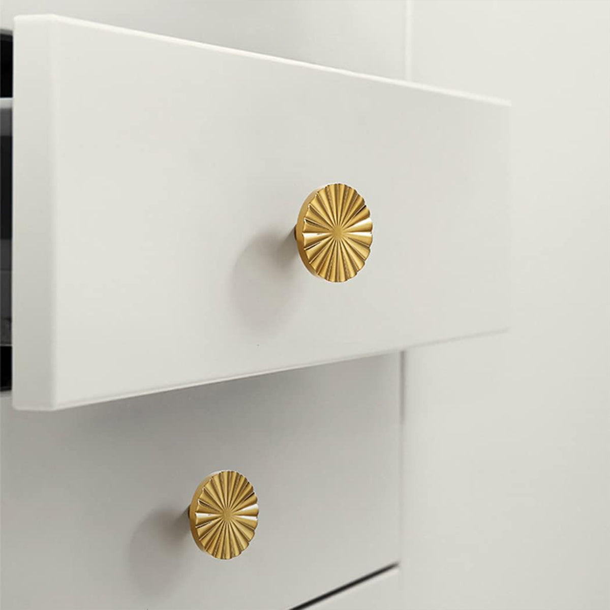 Sunflower Cabinet Handle Single Hole Metal Alloy Drawer Pull