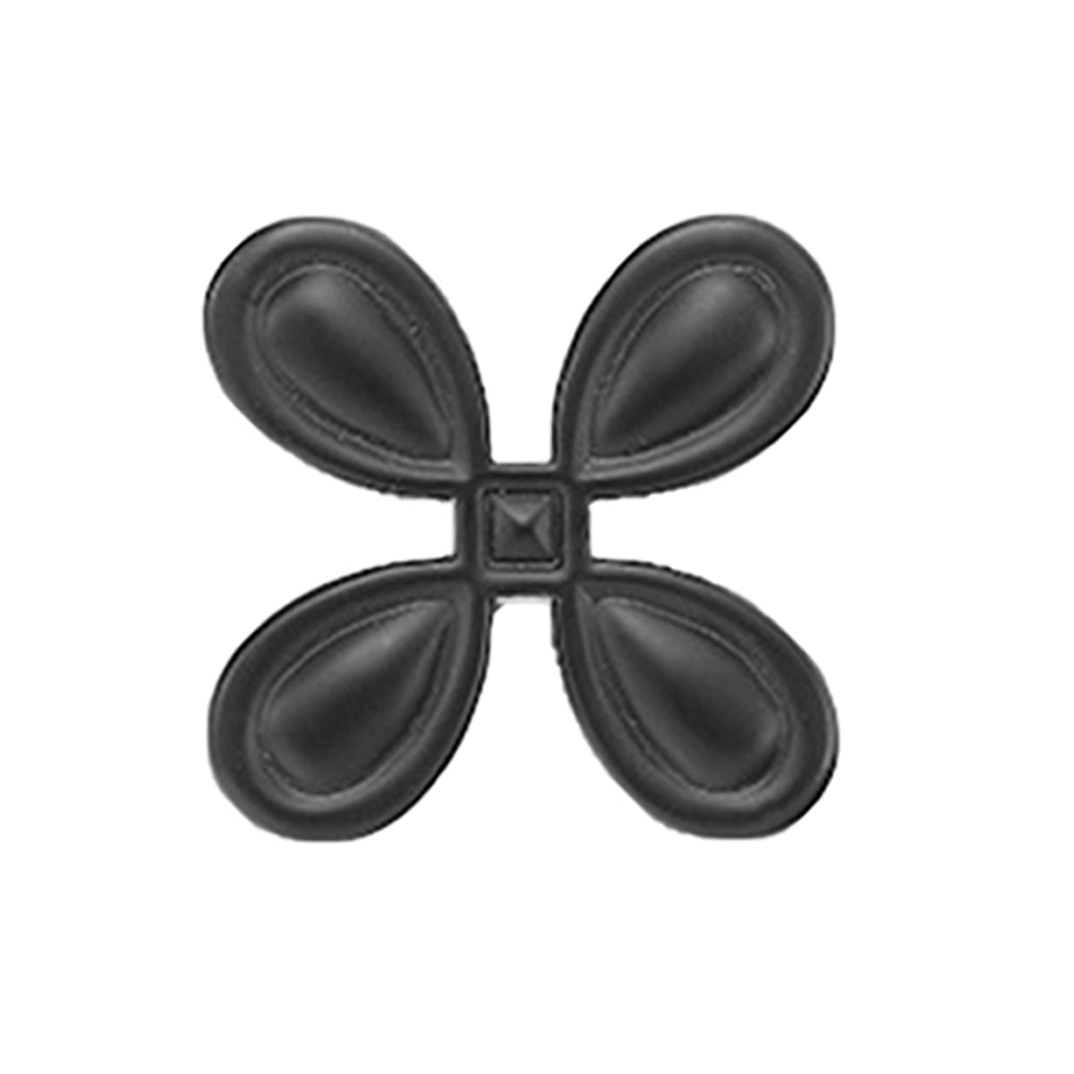 French Four-Petal Cabinet Drawer Handle Zinc Alloy