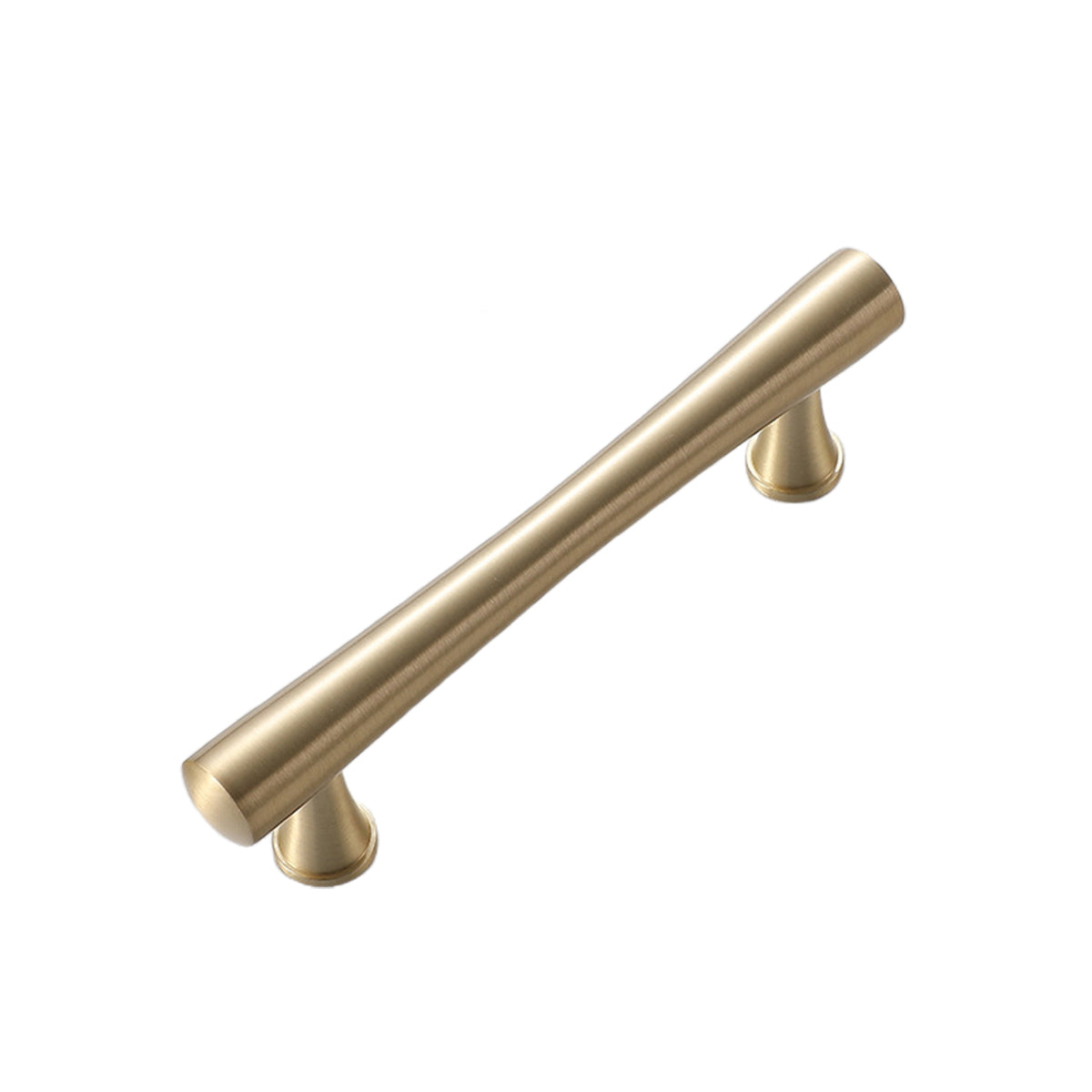 Cabinet Door Handle with Brushed Gold Tone