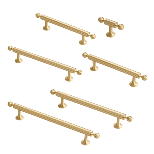 Copper Cabinet Handles for Wardrobes and Drawers
