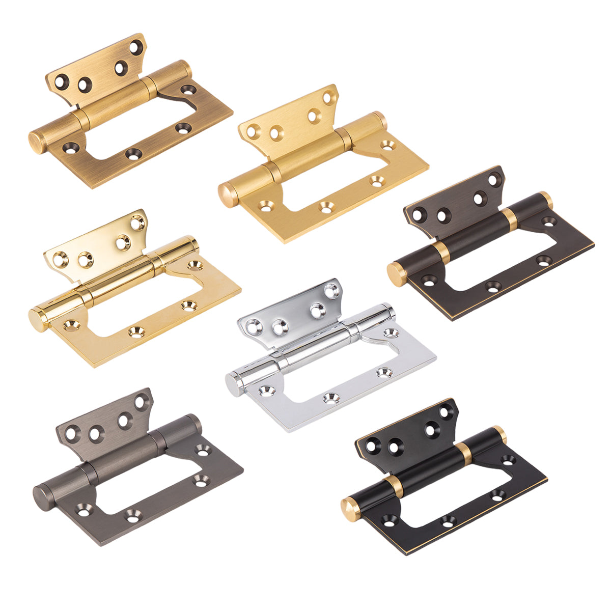 Copper Concealed Bearing Hinge with 3.5mm Thickened Blade