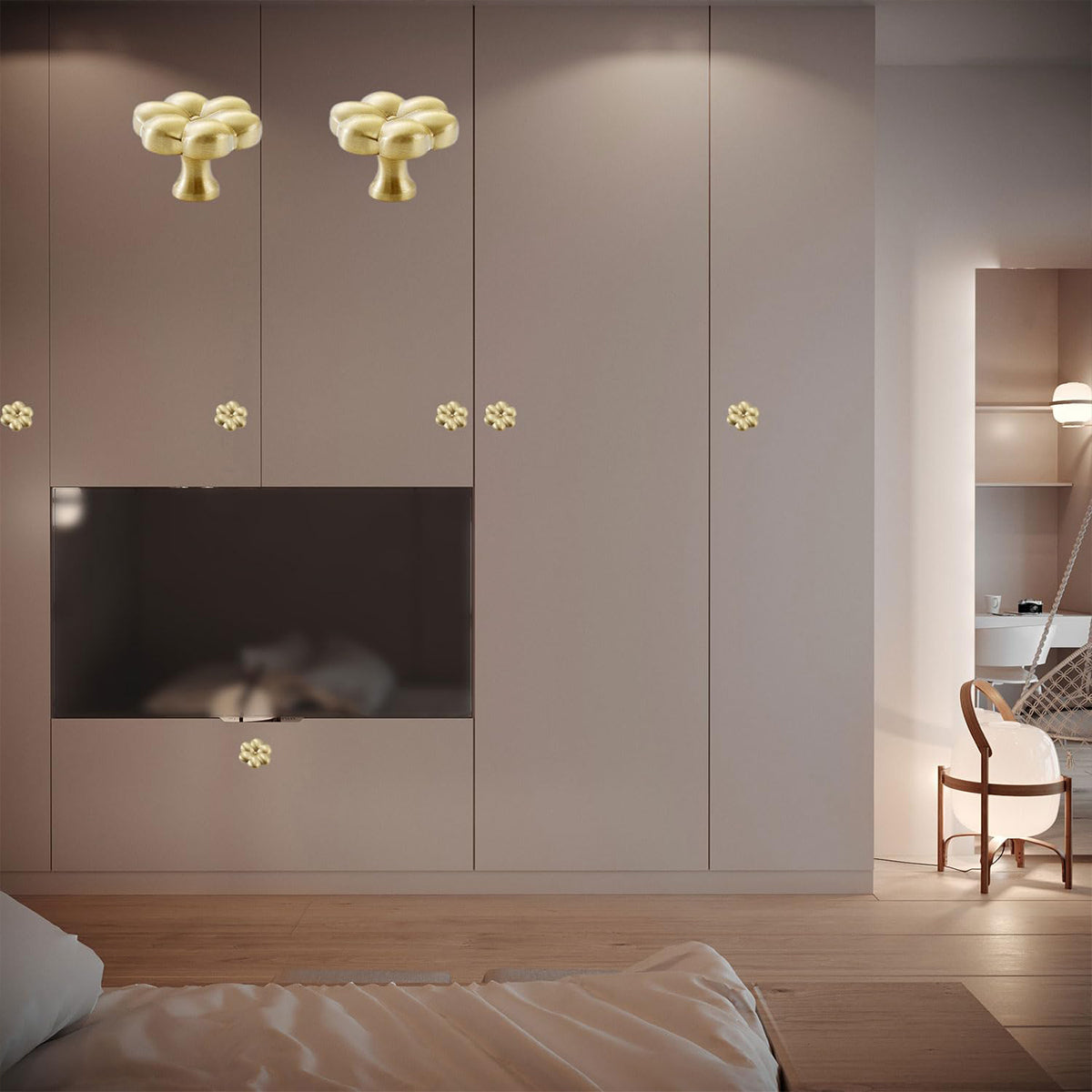 Oval Vintage Drawer Pull with Electroplated Finish