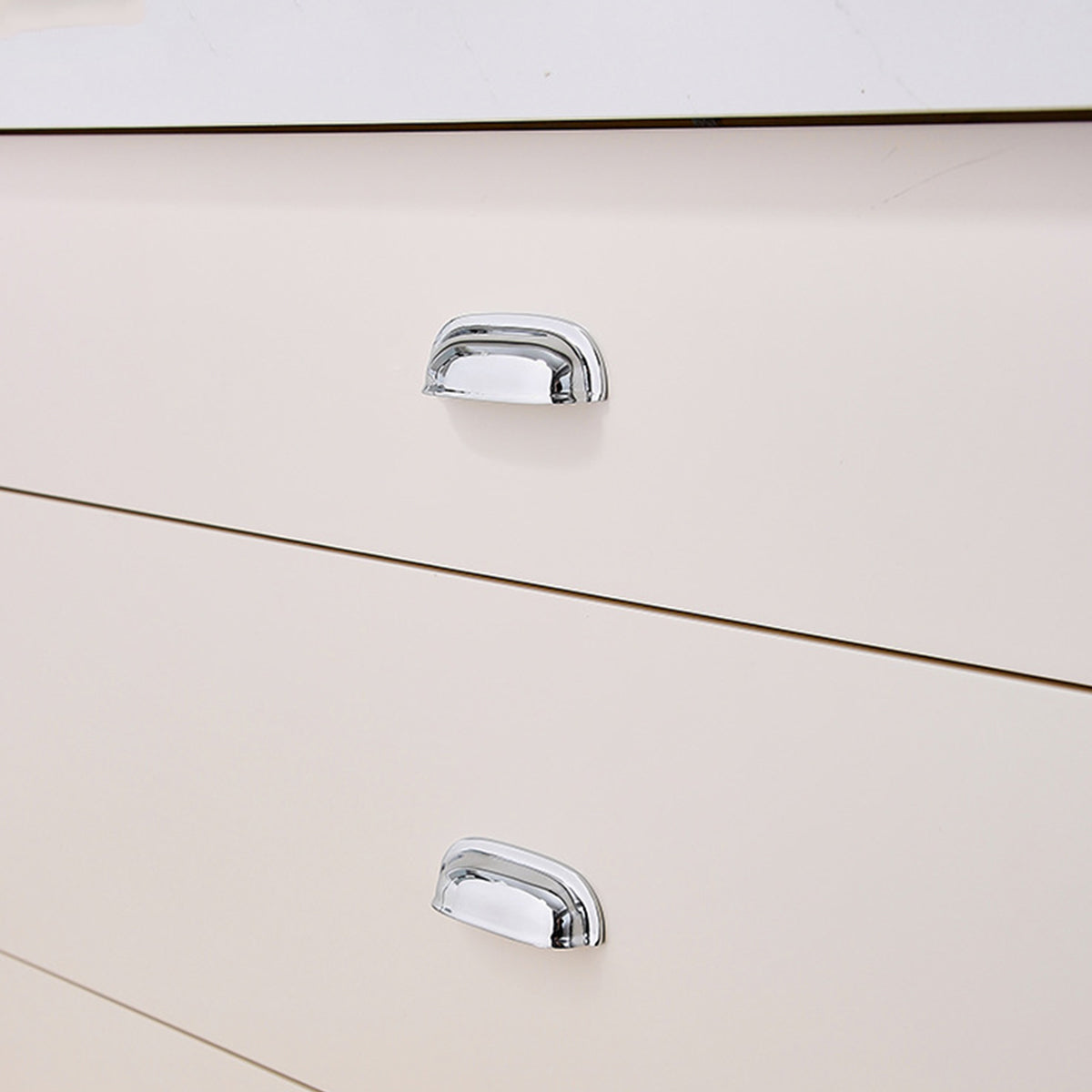 Vintage Metal Alloy Drawer Handle with Single-Hole Design