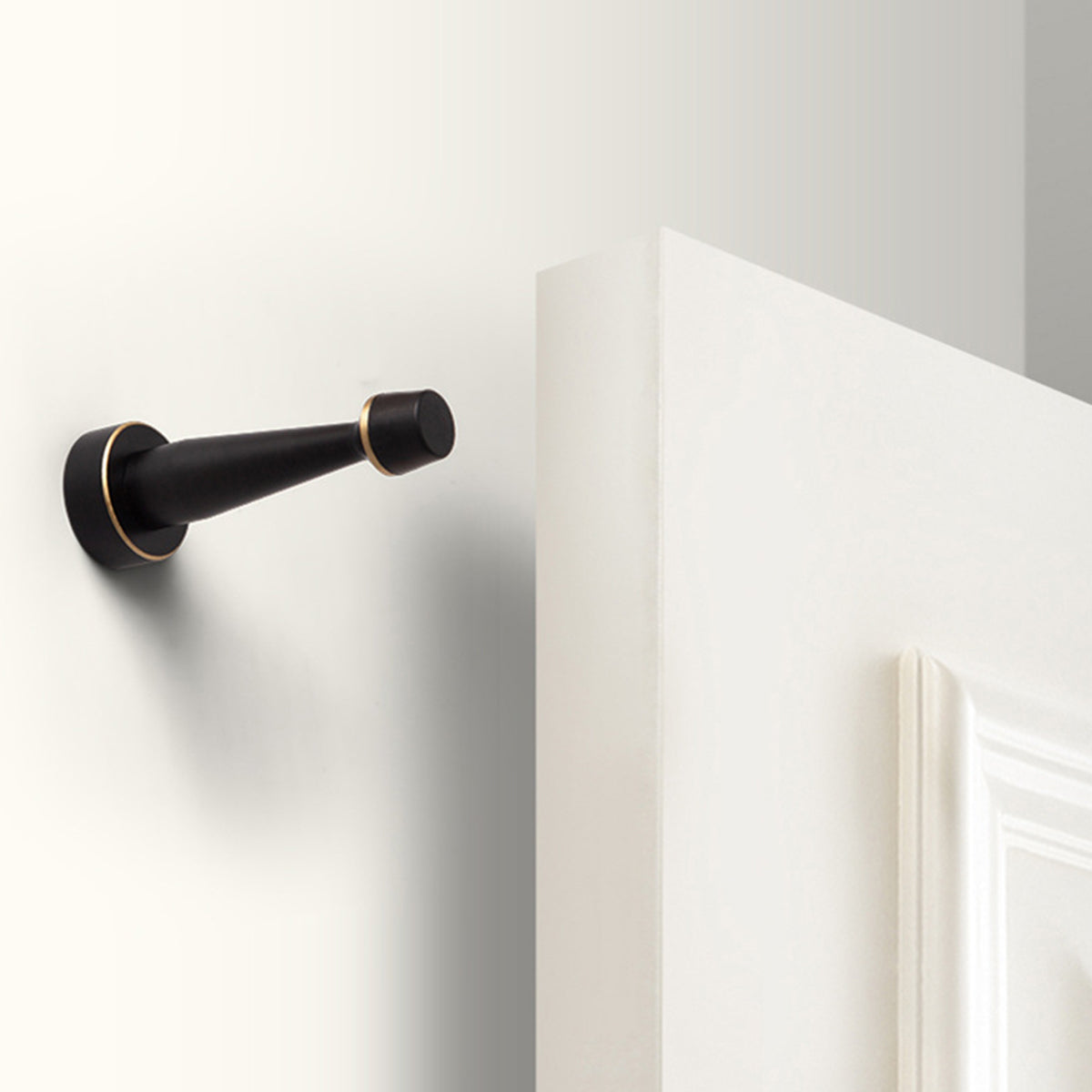 Door Stopper with Rubber Bumper Screw Mount