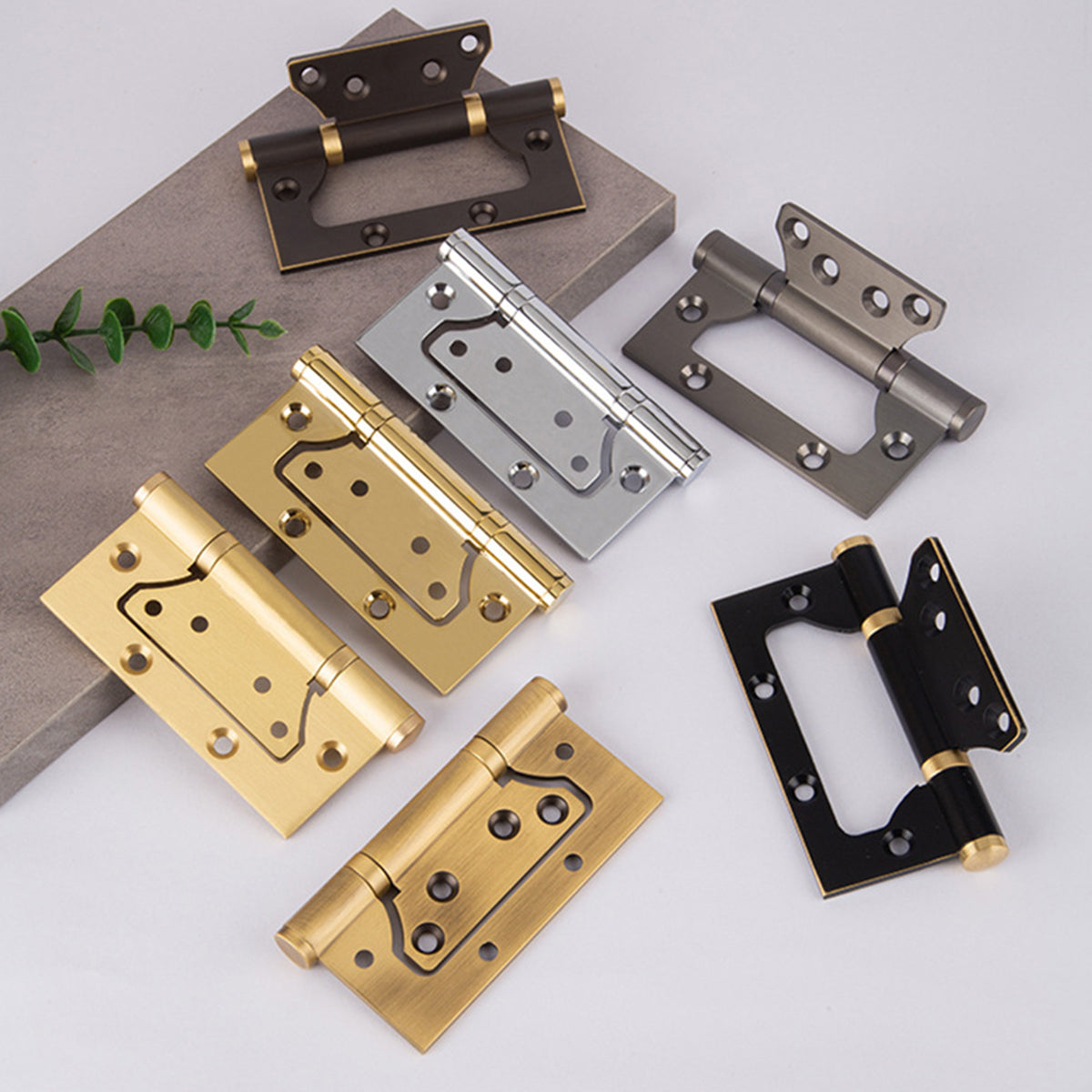 Copper Concealed Bearing Hinge with 3.5mm Thickened Blade