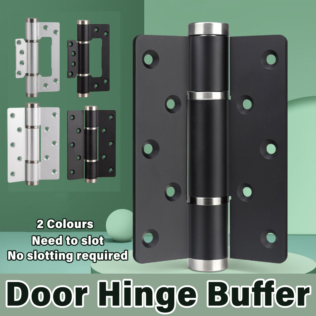 Automatic Door Hinge Buffer with Auto Close