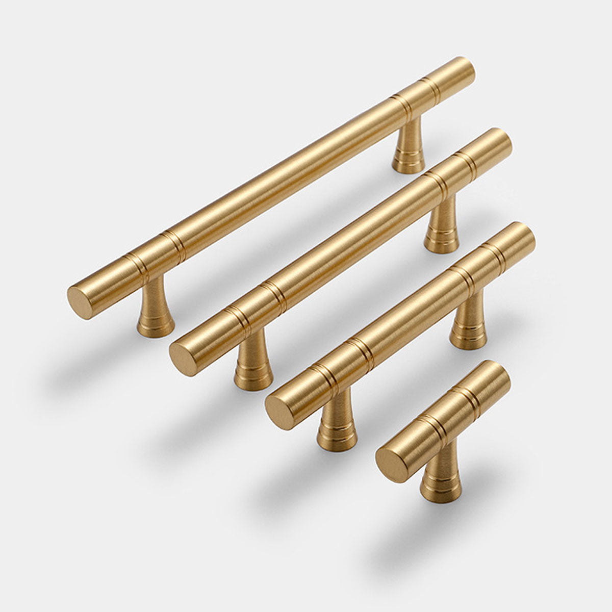 Gold Cabinet Handle with Brass Finish for Cabinets