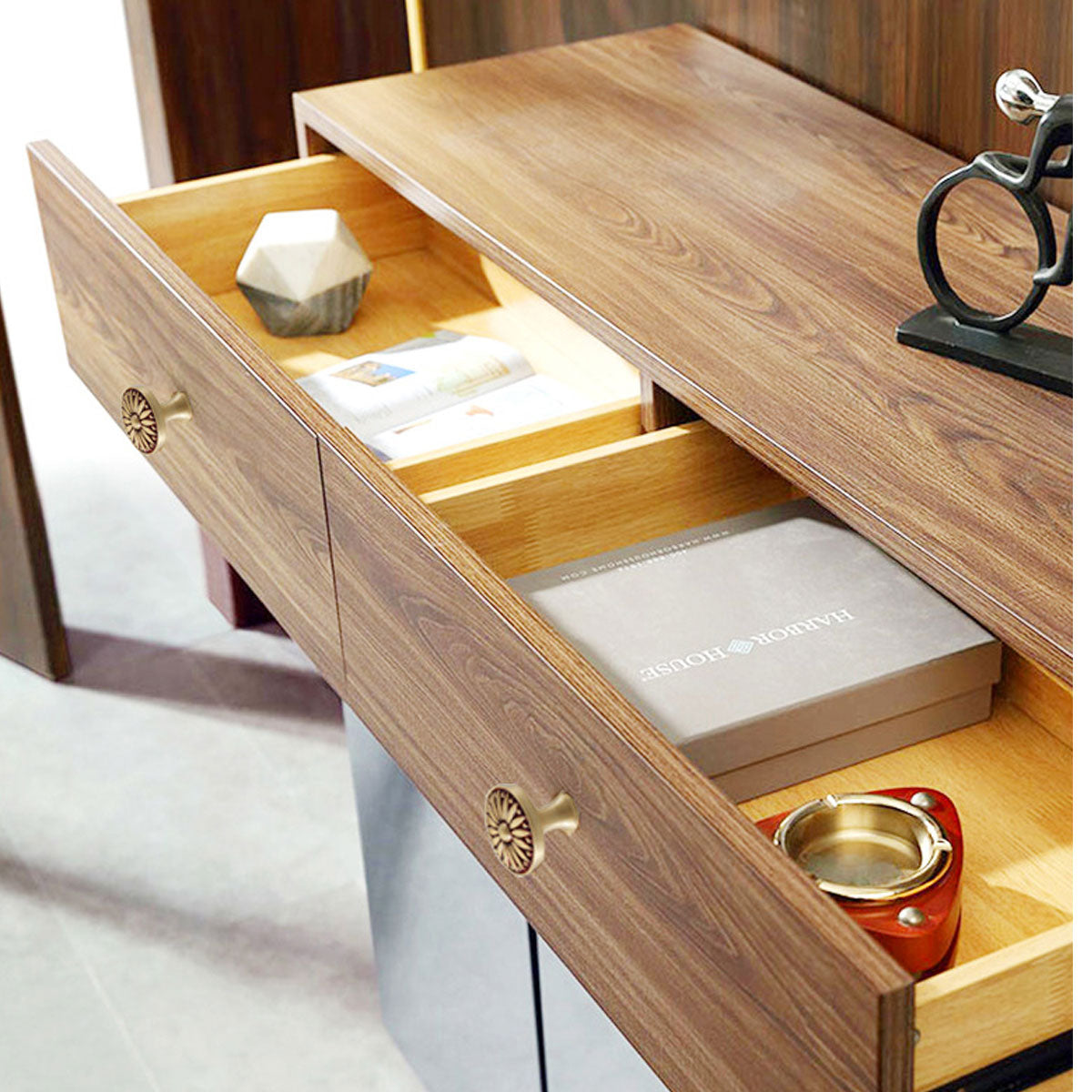 Round Pattern Cabinet Knob Single-Hole with Electroplated Finish