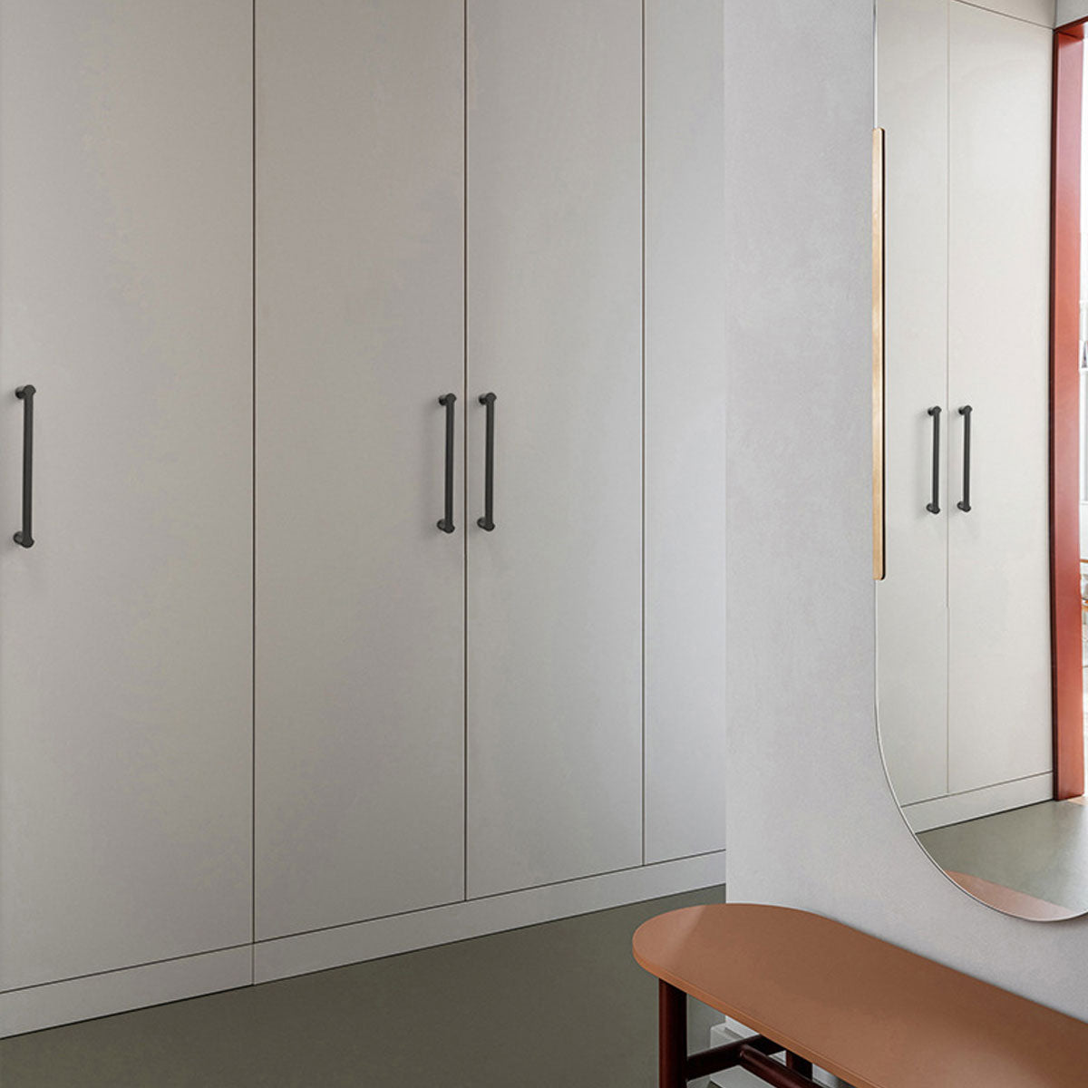 Modern Cabinet Handle Long Pull 96mm and 128mm