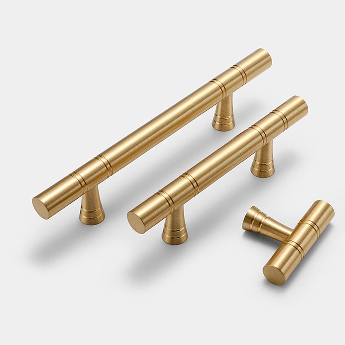 Gold Cabinet Handle with Brass Finish for Cabinets