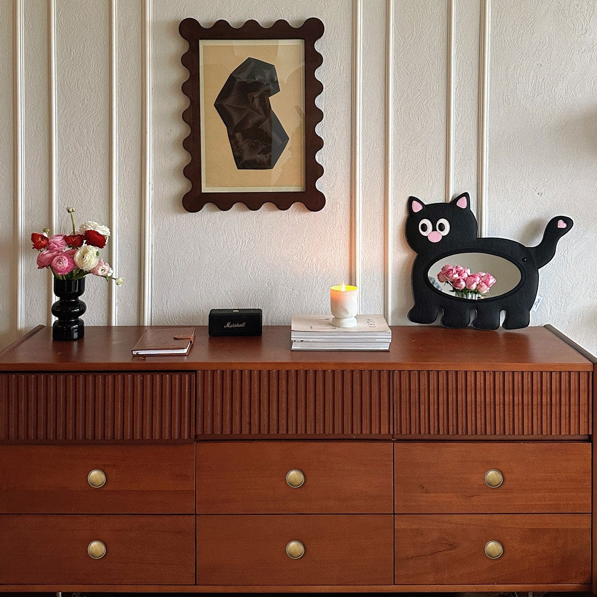 Retro Copper Alloy Cabinet Handle with Antique Brushed Finish