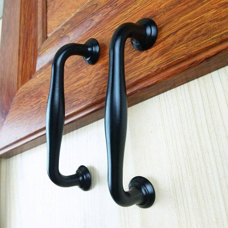 Vintage Black Solid Copper Cabinet Handle
