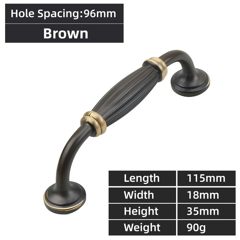 Zinc Alloy Cabinet Handle and Knob Antique Finish