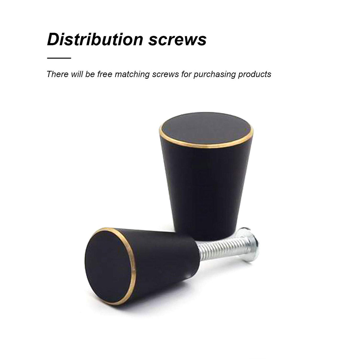 Single-Hole Copper Cabinet Handle with Seiko Coating