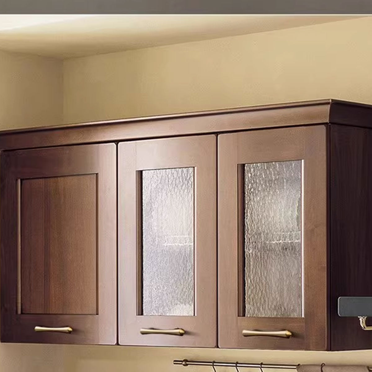 Gold Pure Copper Door Handle with 64, 96, 128mm Options