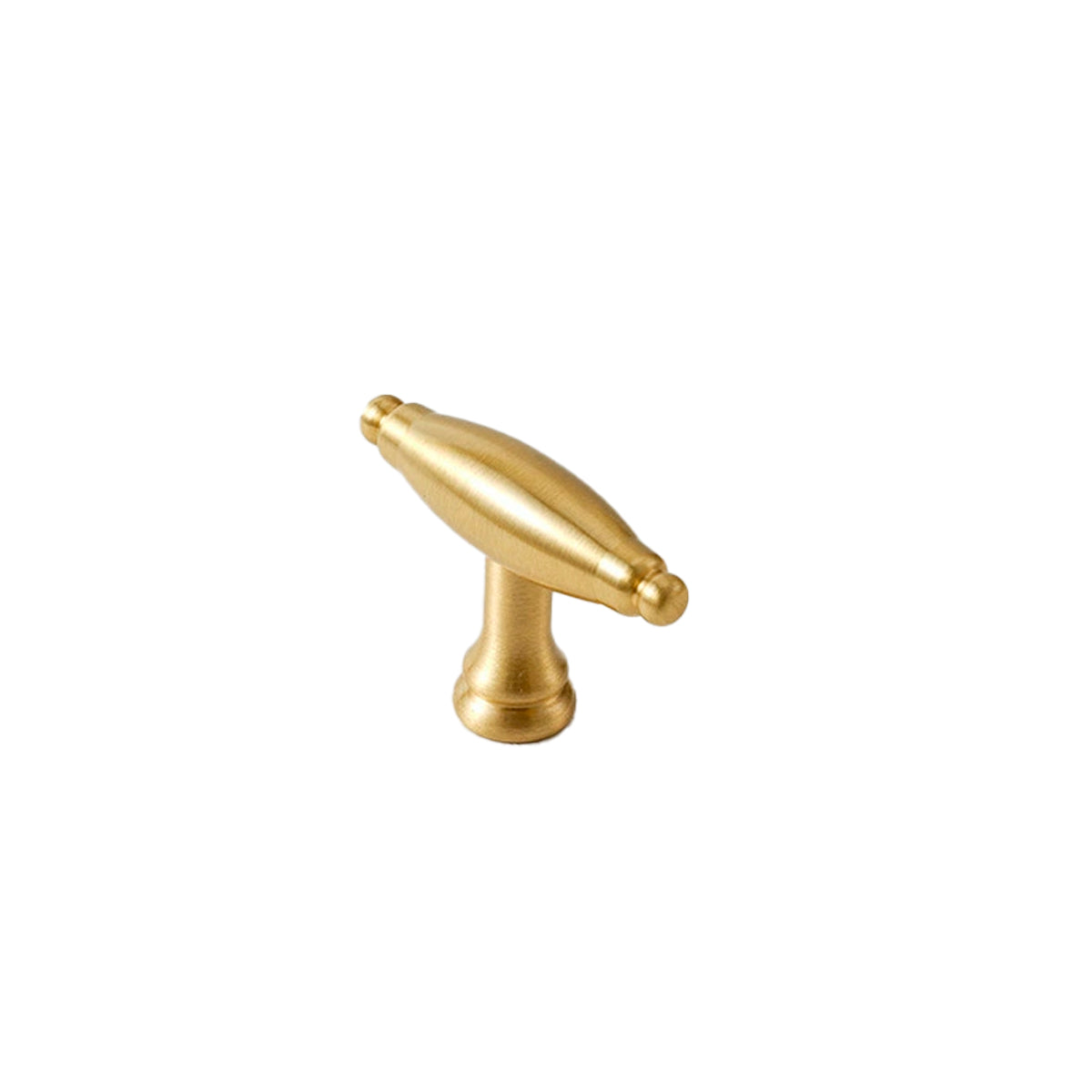 Brass Cabinet Pull Handle with Brushed Finish