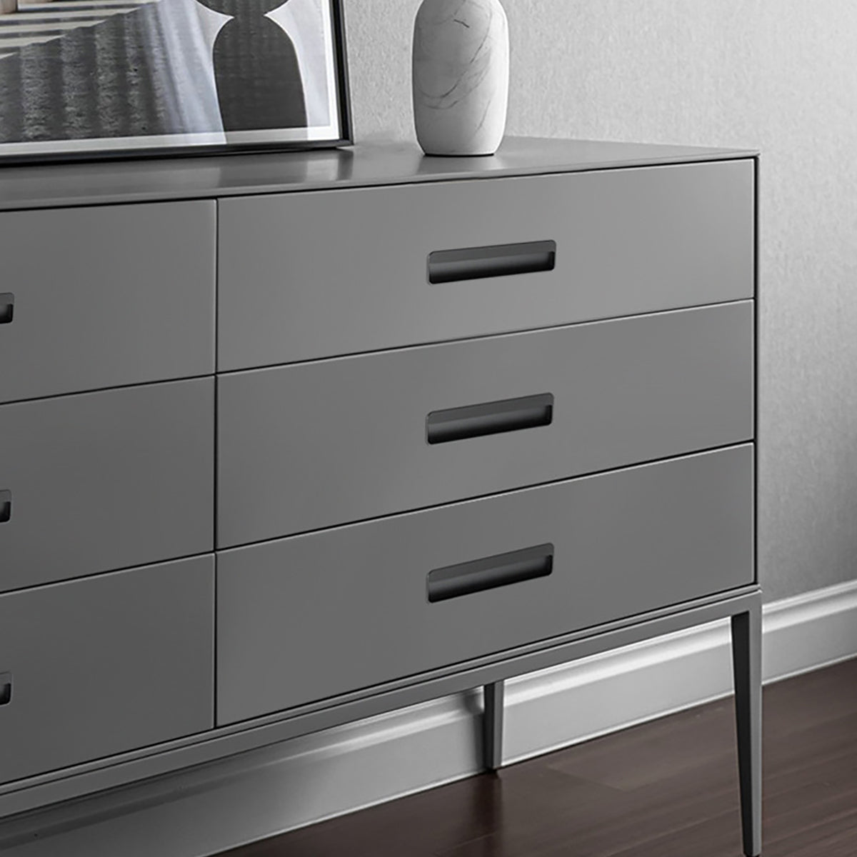 Recessed Cabinet Handle for Sliding Doors 3 Colours