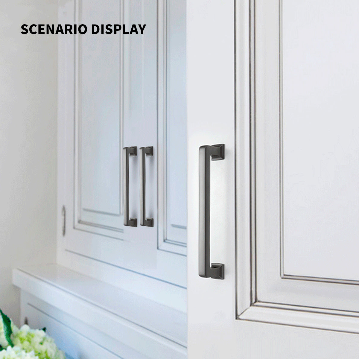 Zinc Alloy Cabinet Handle with Electroplated Finish