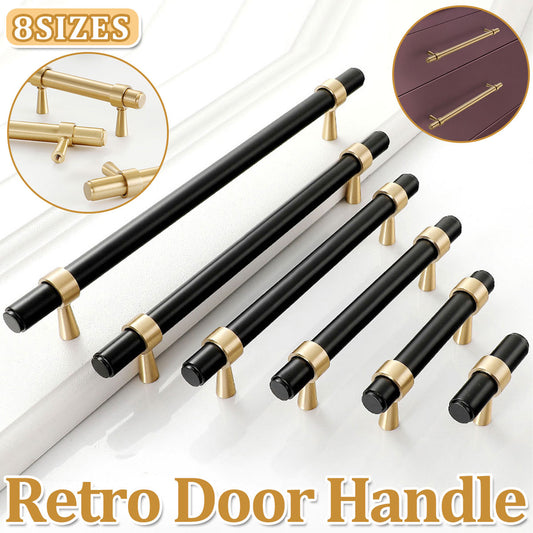 Pure Copper Cabinet Handles with Brushed Finish