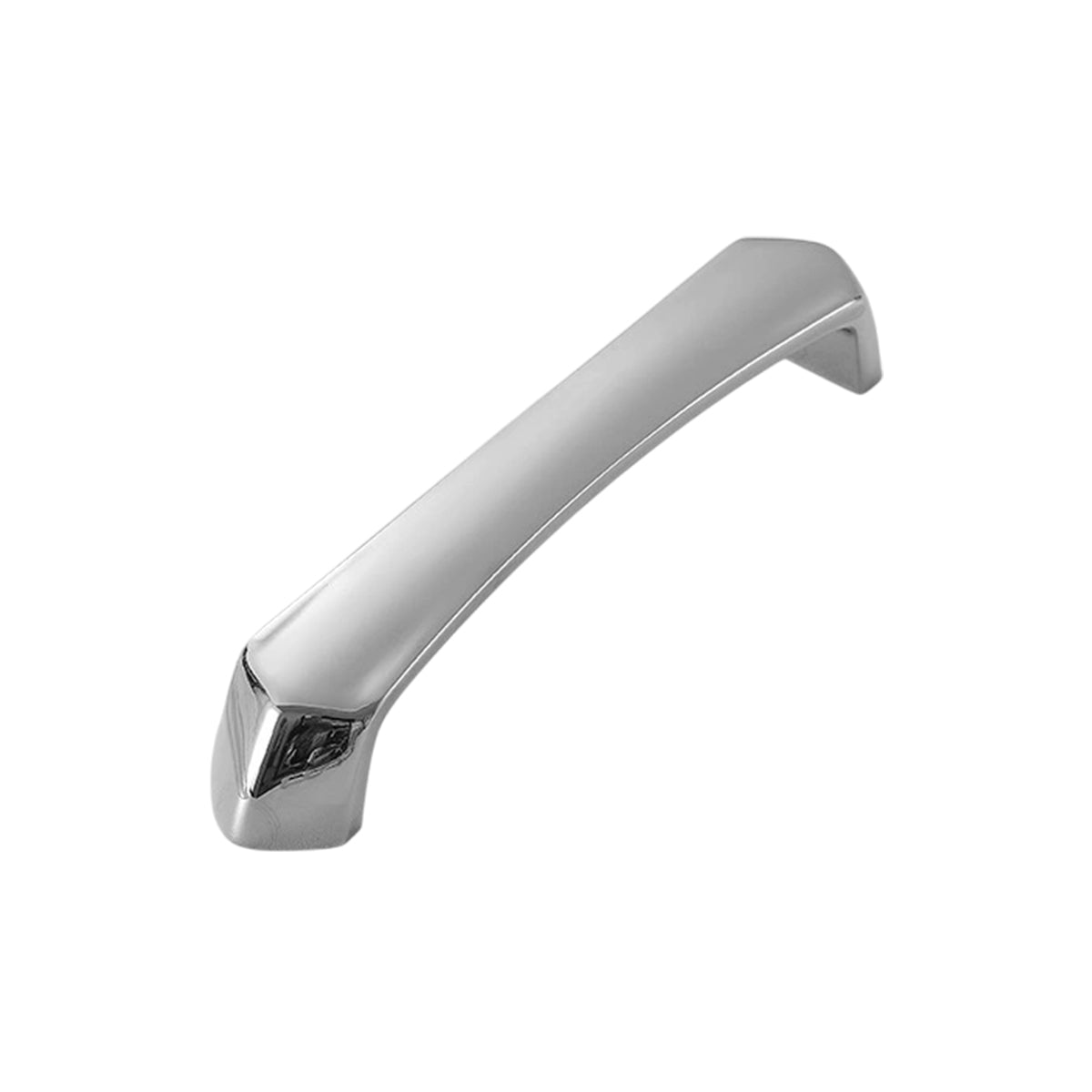 Silver Cabinet Handle with Polished Finish
