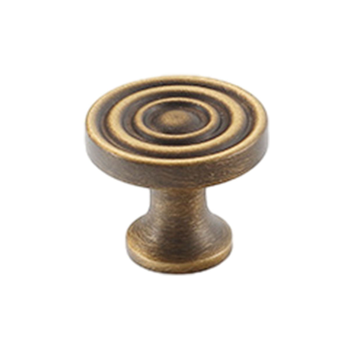Retro Copper Alloy Cabinet Handle with Antique Brushed Finish