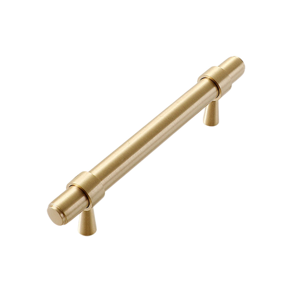 Pure Copper Cabinet Handles with Brushed Finish