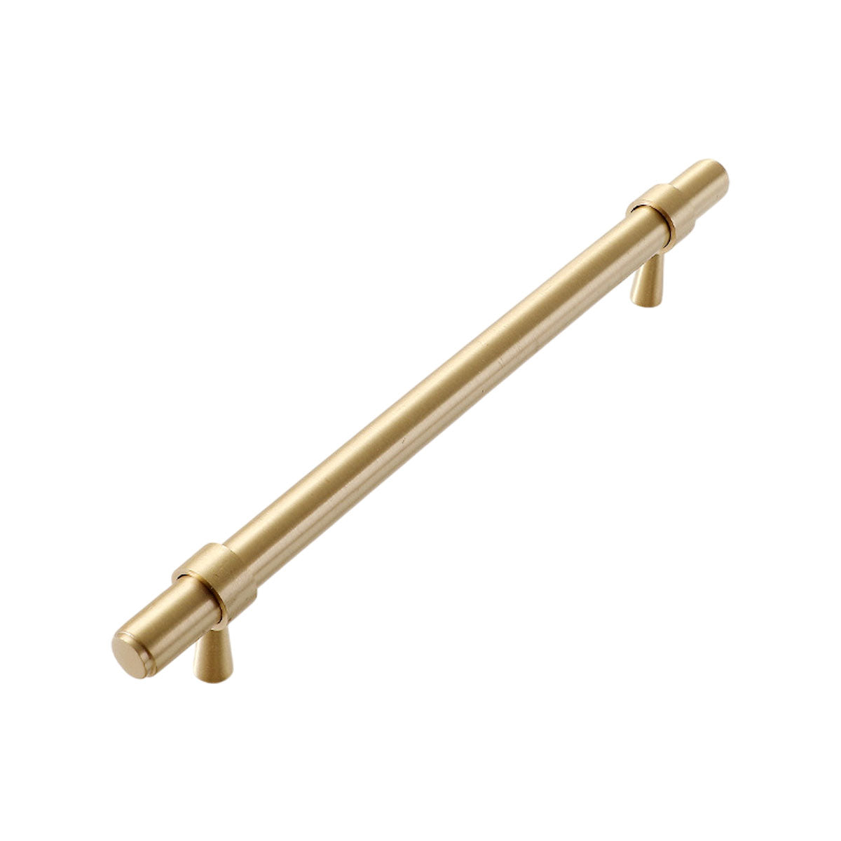 Pure Copper Cabinet Handles with Brushed Finish