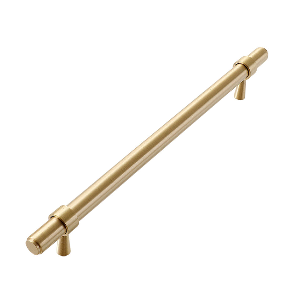 Pure Copper Cabinet Handles with Brushed Finish