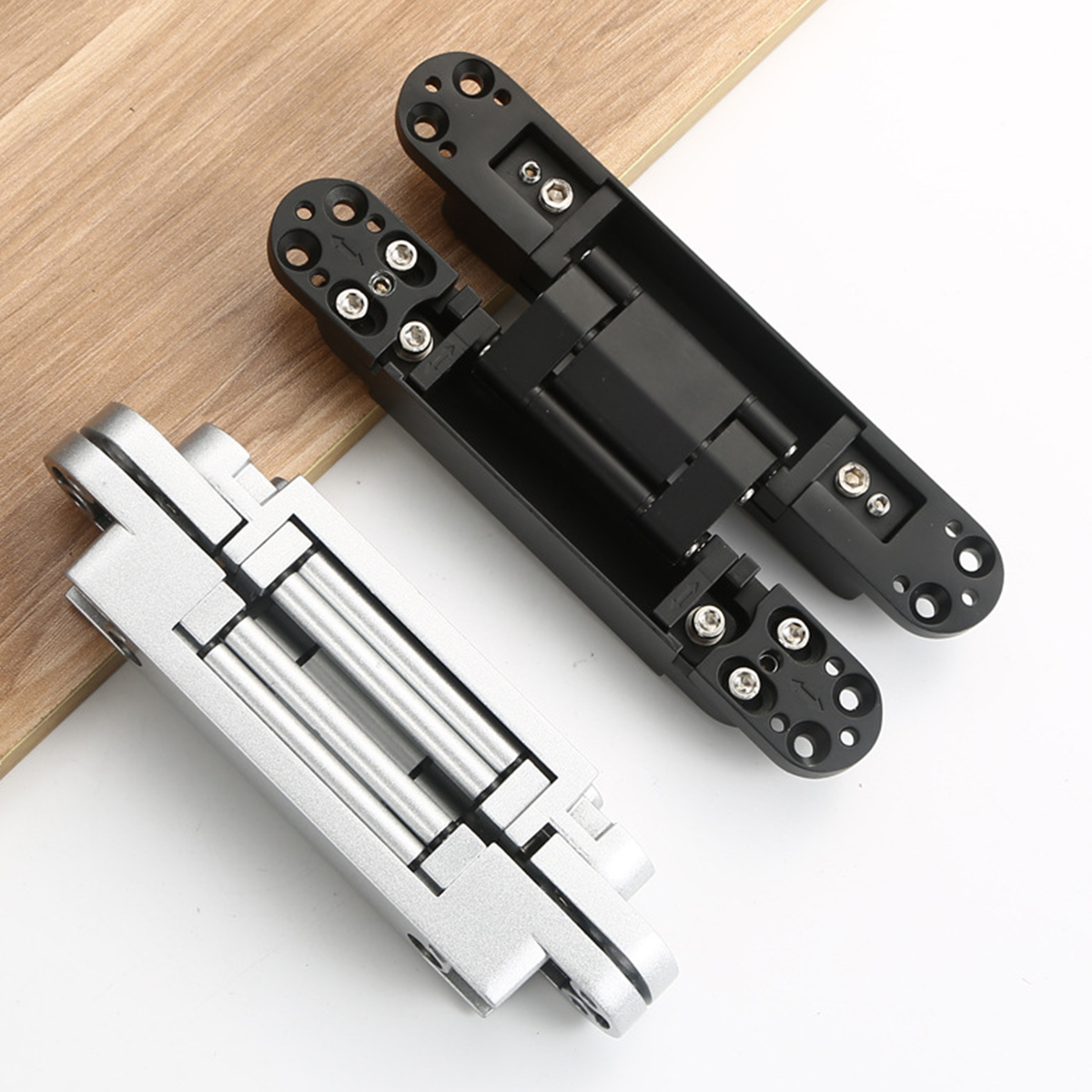 Concealed 3D Door Hinges Adjustable Noise-Reducing