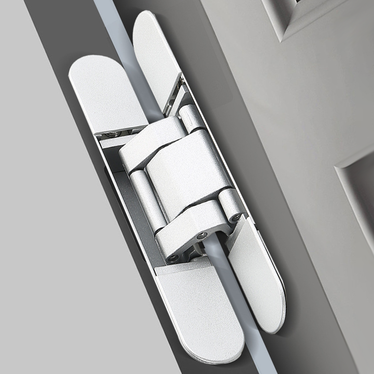 Concealed 3D Door Hinges Adjustable Noise-Reducing