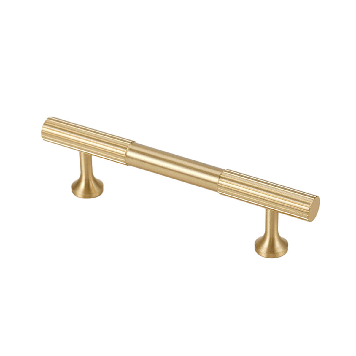Vertical Grain Metal Cabinet Handles with Multiple Sizes
