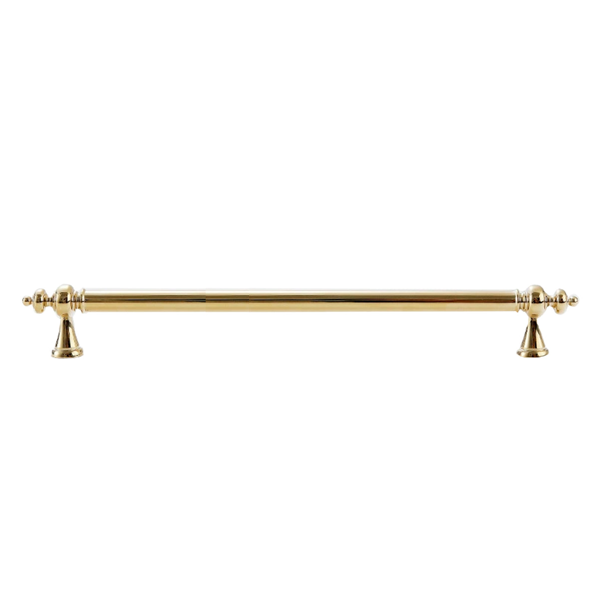 French Brass Cabinet Handle with Plated Finish