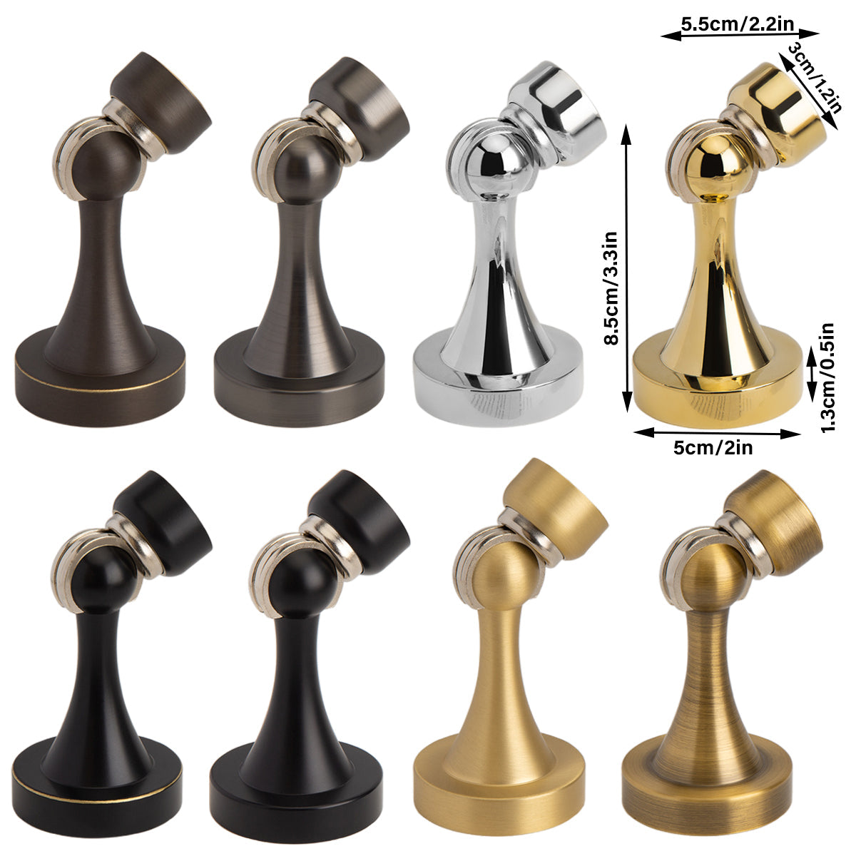 Magnetic Stoppers Wall/Floor Mount - view 8
