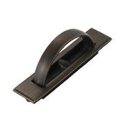 Antique Bronze Brass Interior Sliding Door Handle 98mm x 23mm