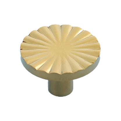 Sunflower Cabinet Handle Single Hole Metal Alloy Drawer Pull