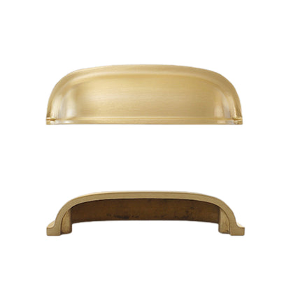 Vintage Metal Alloy Drawer Handle with Single-Hole Design