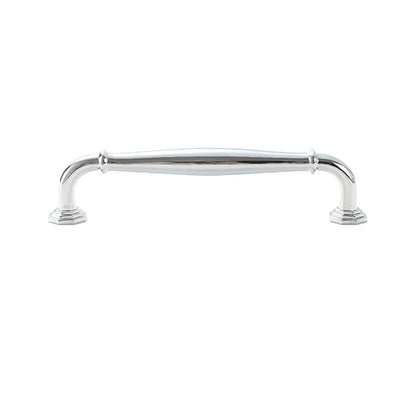 Zinc Alloy Cabinet Handle with Bright Silver Finish