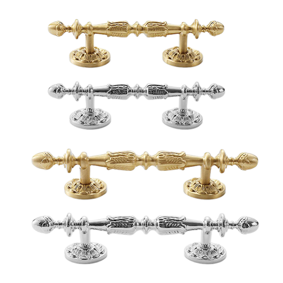 French Vintage Cabinet Handle with Long Pull