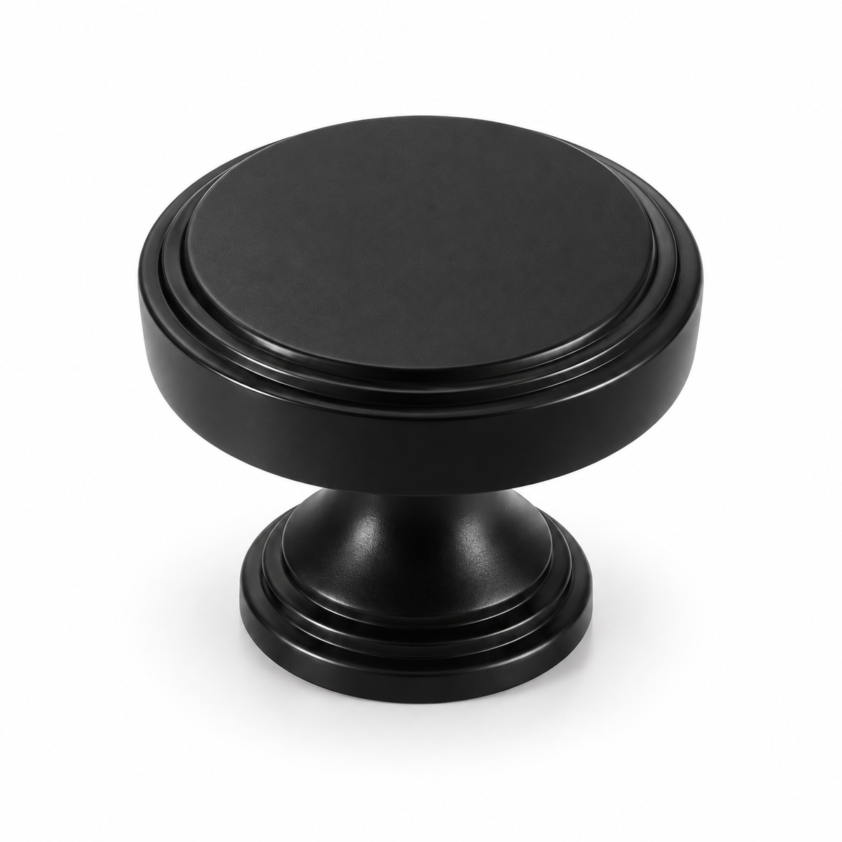 Round Stepped Cabinet Knob 30mm