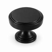 Round Stepped Cabinet Knob 30mm