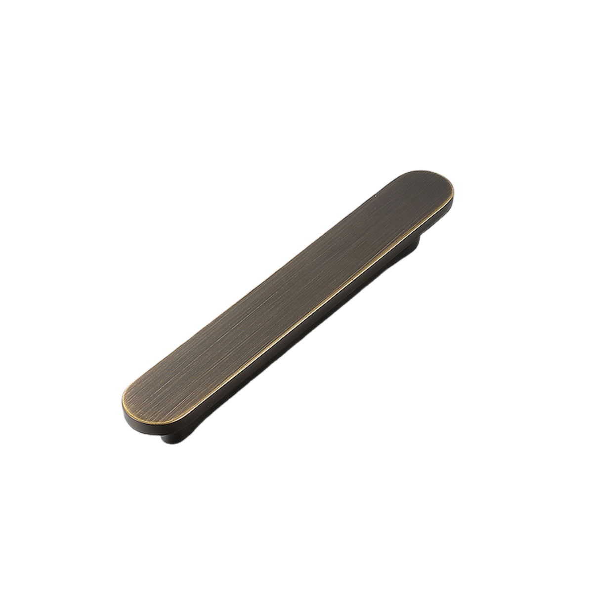 Oval Antique Brass Brass Cupboard & Cabinet Door Pull 35-46mm