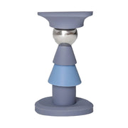 Blue Adhesive Mount Silicone Metal Magnetic Door Stopper