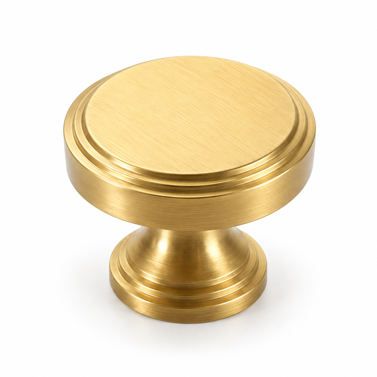 Round Stepped Cabinet Knob 30mm - view 10