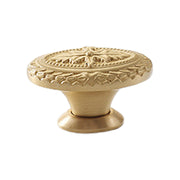 Gold Brass Dummy Door Knob For Cabinet & Door 4.6x2.5x3.2cm