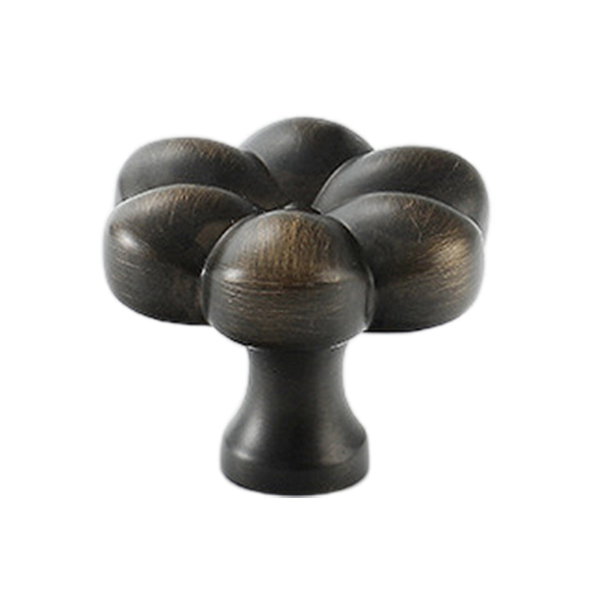 Oval Vintage Drawer Pull with Electroplated Finish