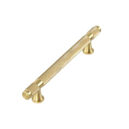 Copper Cabinet Handles with Textured Anti-Slip Grip