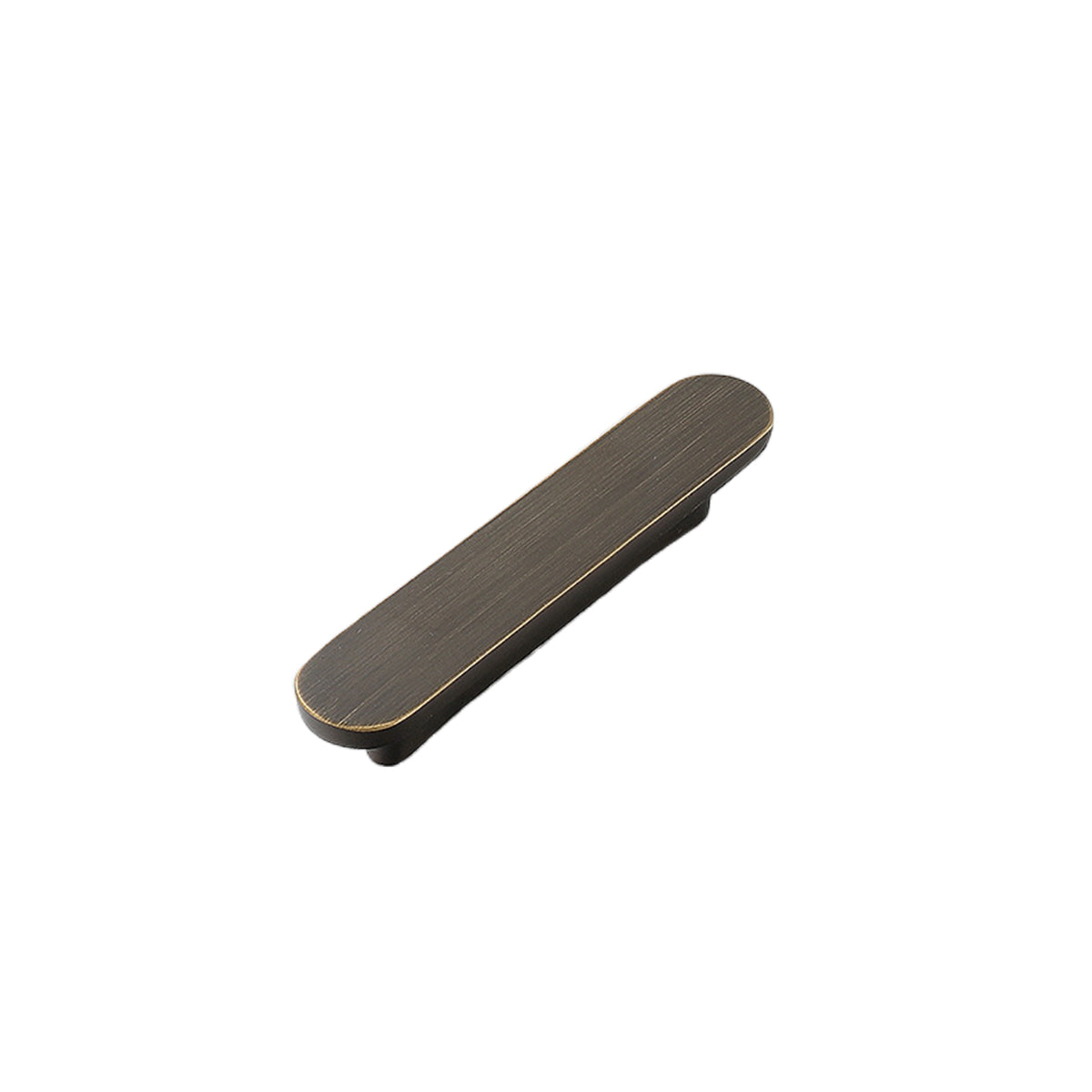 Oval Vintage Drawer Pull with Electroplated Finish