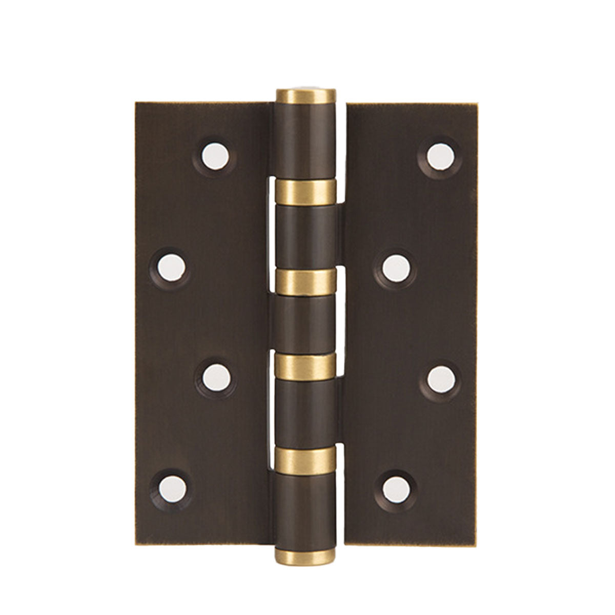 Coffee Gold Brass Ball Bearing Hinges 4 Inch Silent Bearing